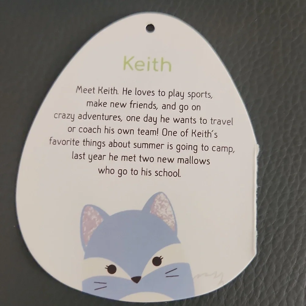 Squishmallow Keith the Fox - Picture 3 of 3